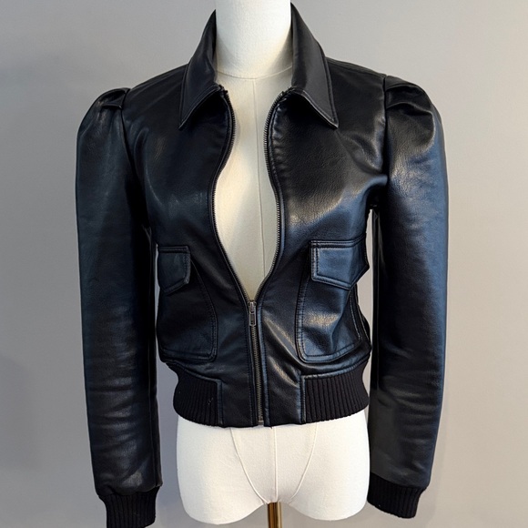BB Dakota by Steve Madden Jackets & Blazers - BB DAKOTA BOMBER CROPPED JACKET